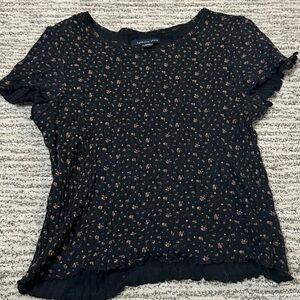 American Eagle Flower T Shirt